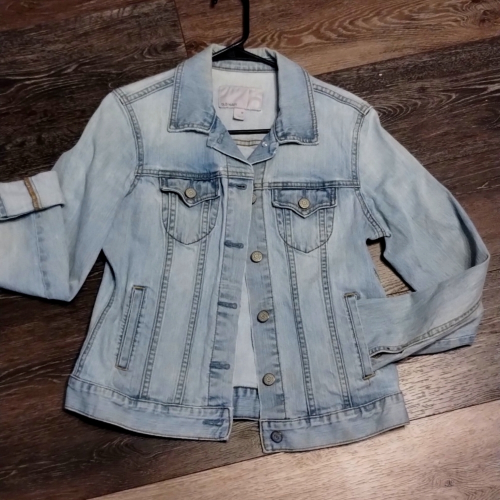 Old Navy Womens Denim Jean Jacket